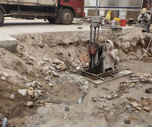 泸定公路下沉压浆